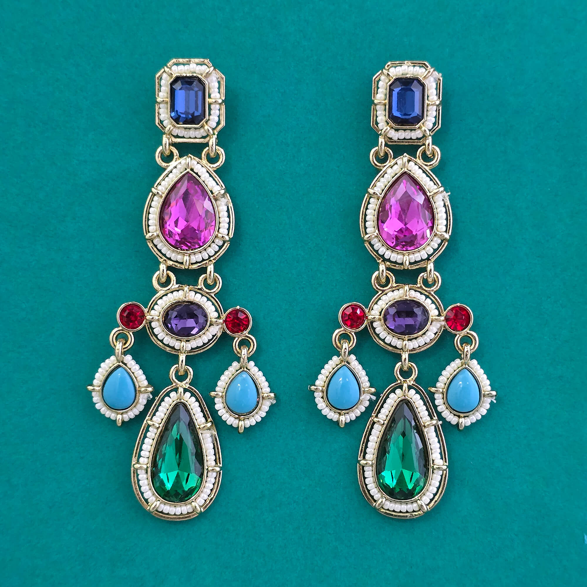 Mohini Earrings | Multi