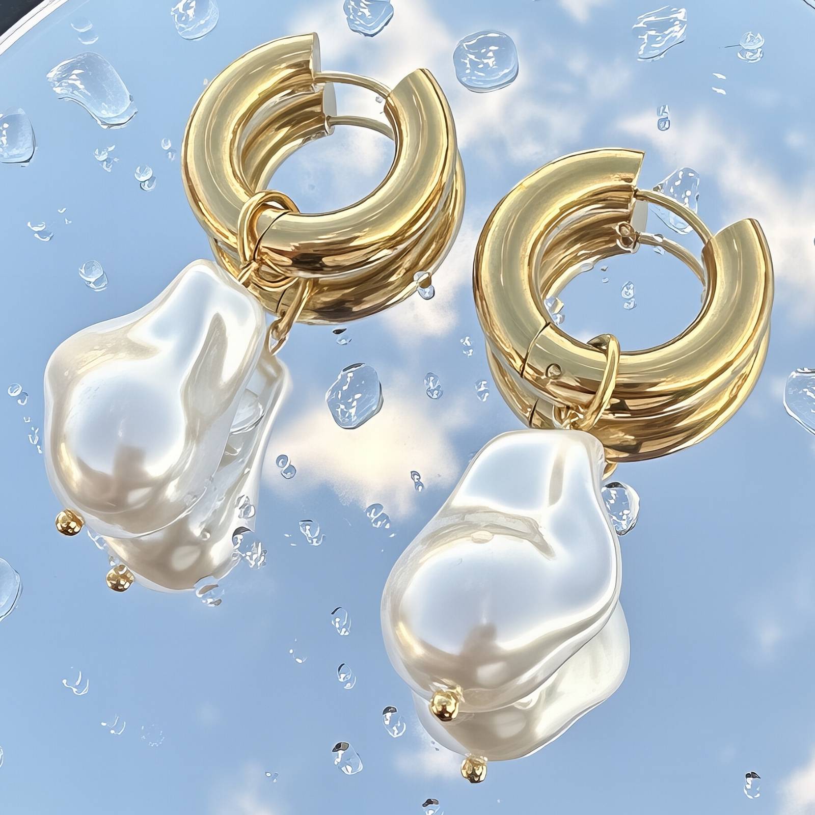 Zoey Earrings | Gold