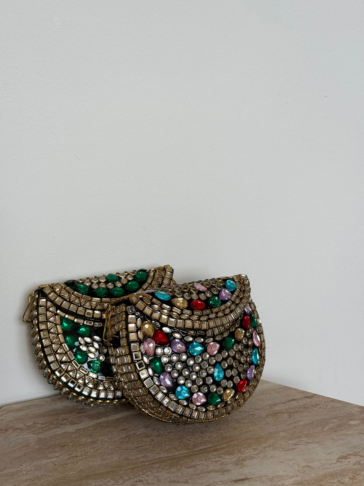Satya Beaded Mini Clutch | Multi