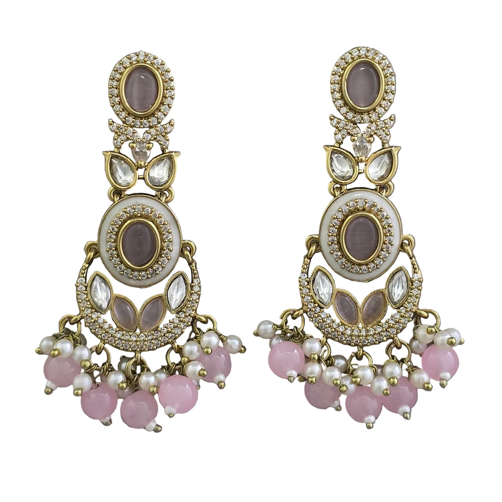 Wamiqa Earrings | Baby Pink