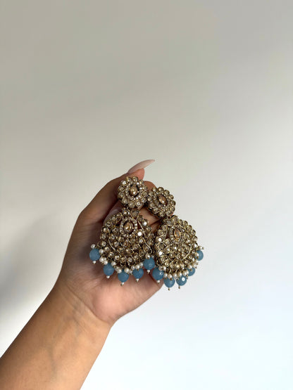 Ananya Necklace Set Blue