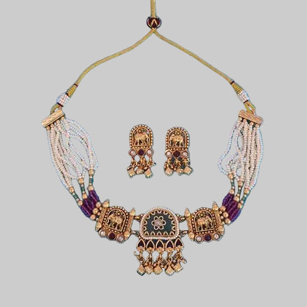 Aasa Necklace Set | Rubygreen