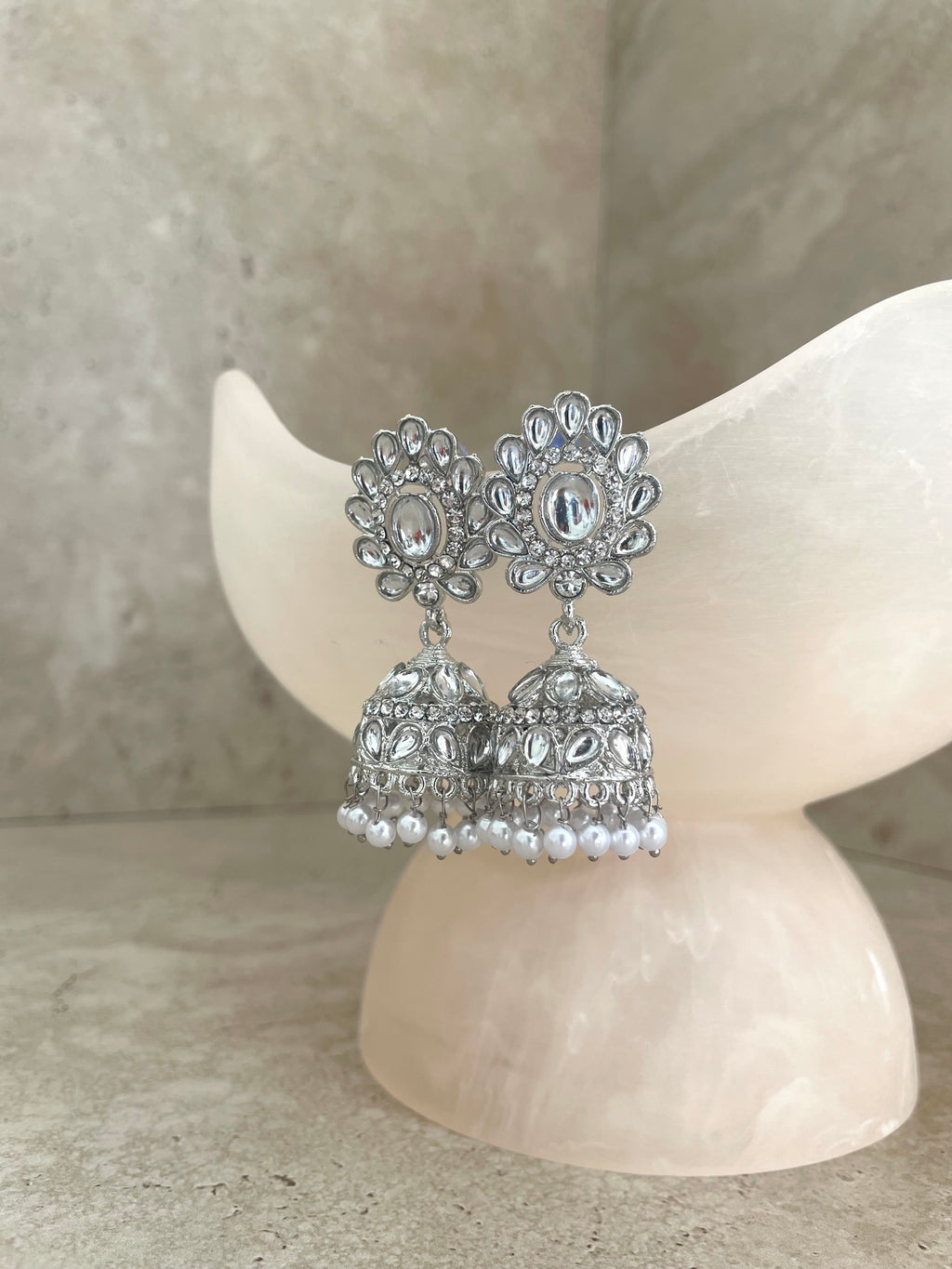 Heema Necklace Set | Silver