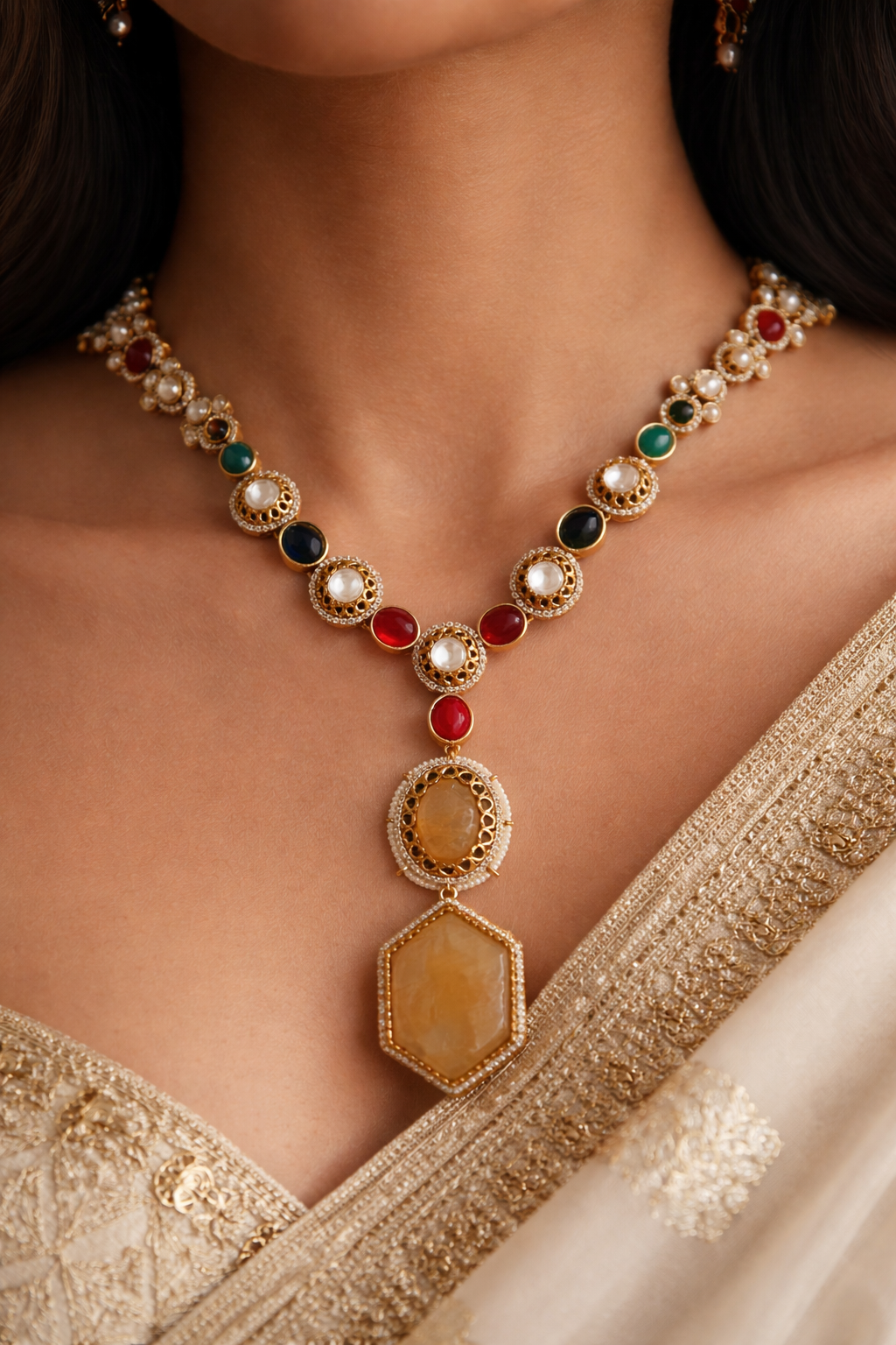 Vihana Necklace Set | Multi