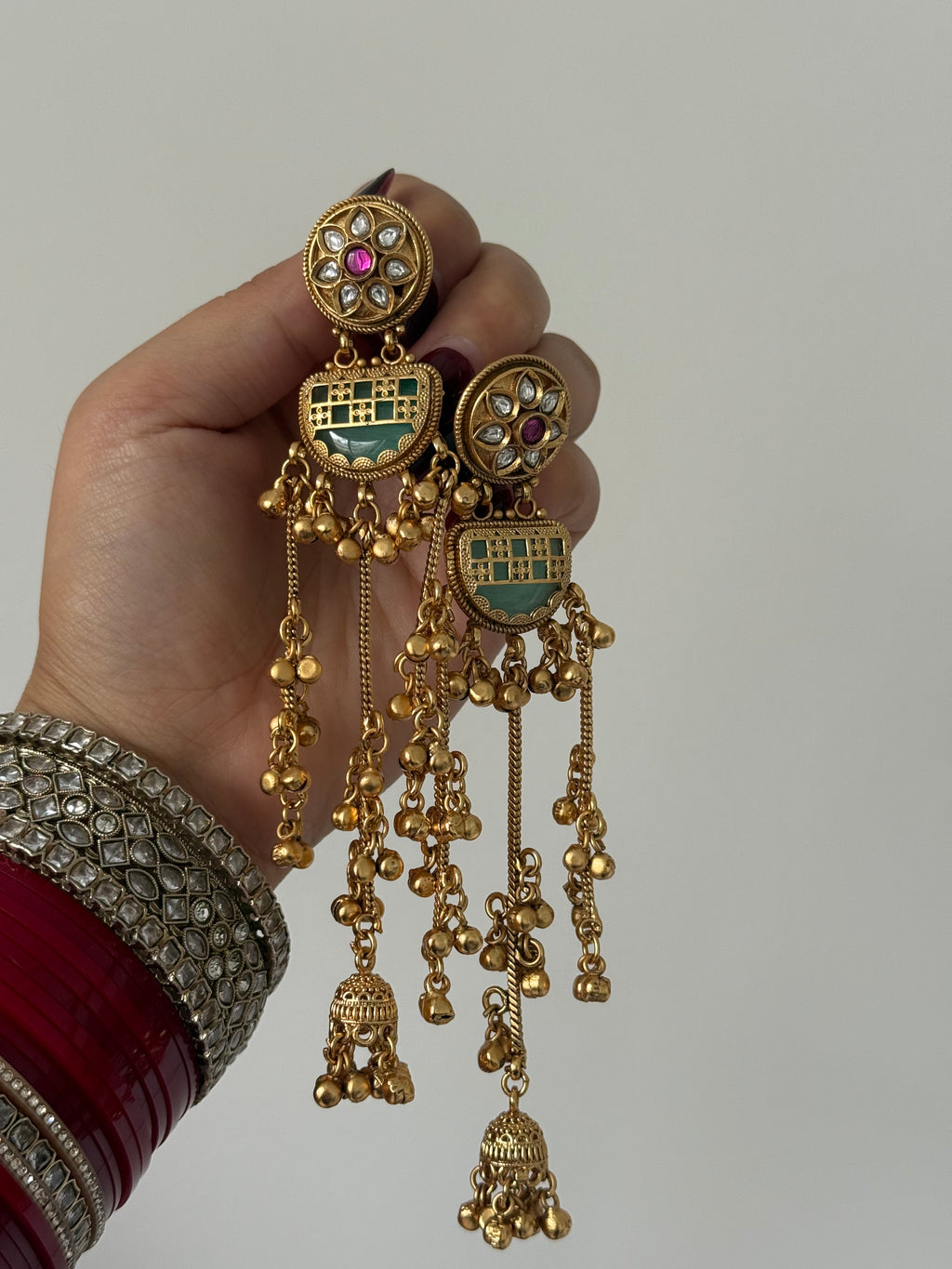 Jia Earrings | Mint