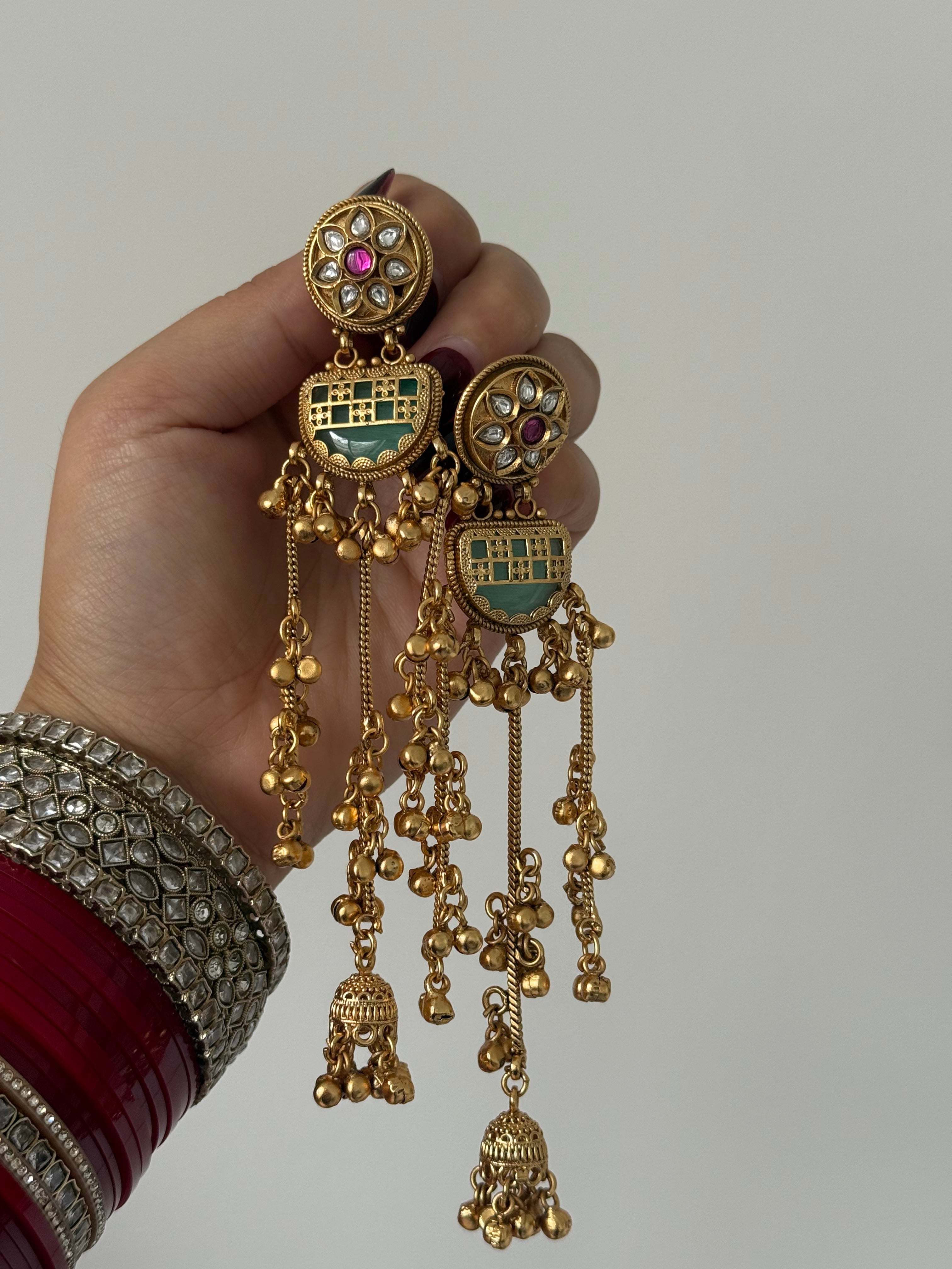 Jia Earrings | Mint