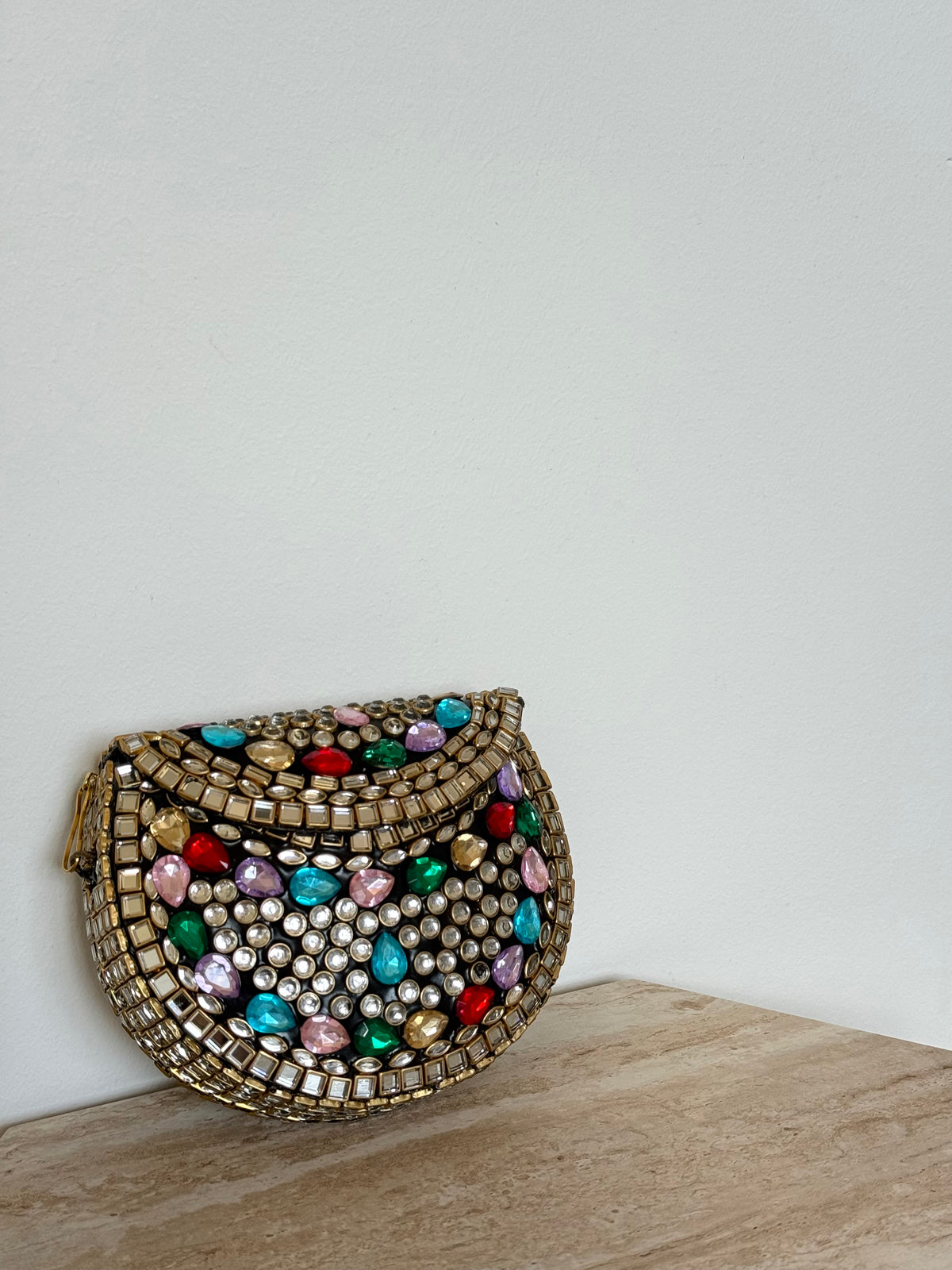 Satya Beaded Mini Clutch | Multi