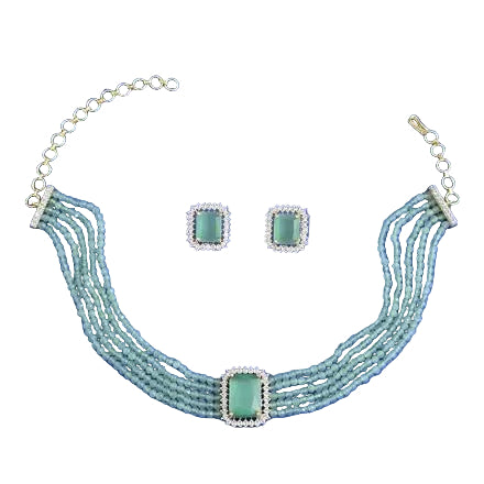 Rumi Choker Set | Mint