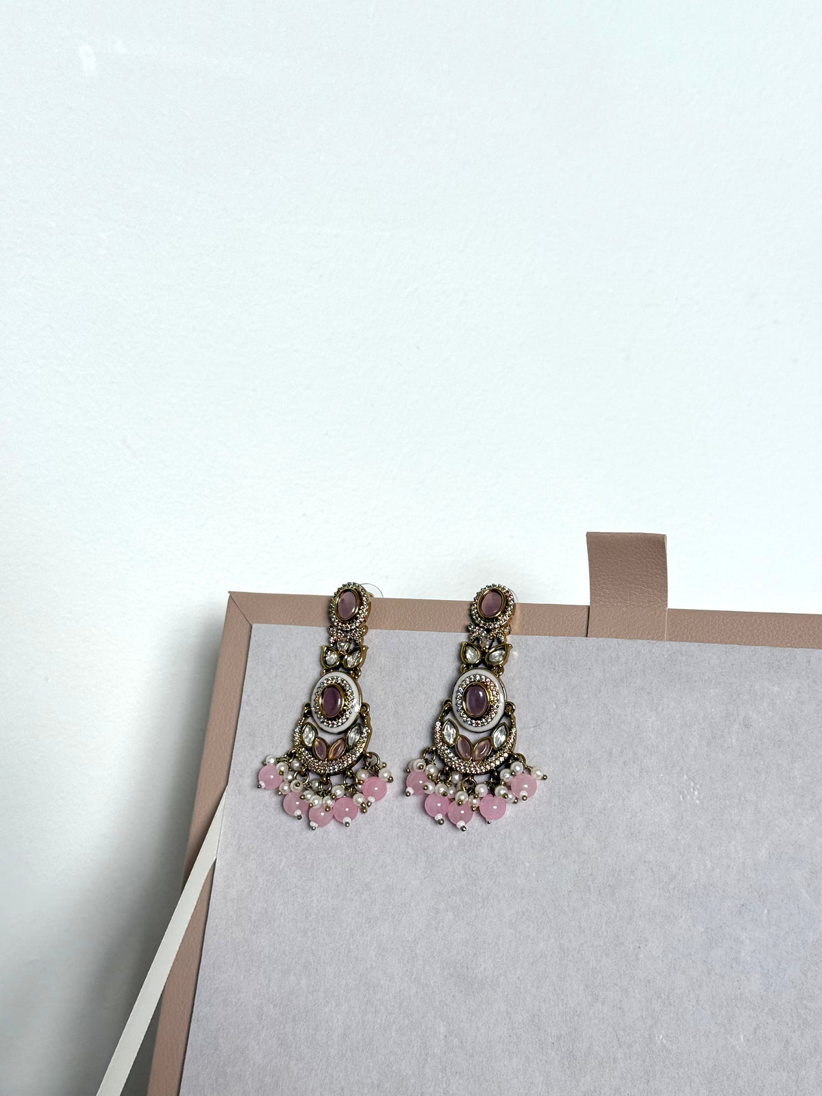 Wamiqa Earrings | Baby Pink