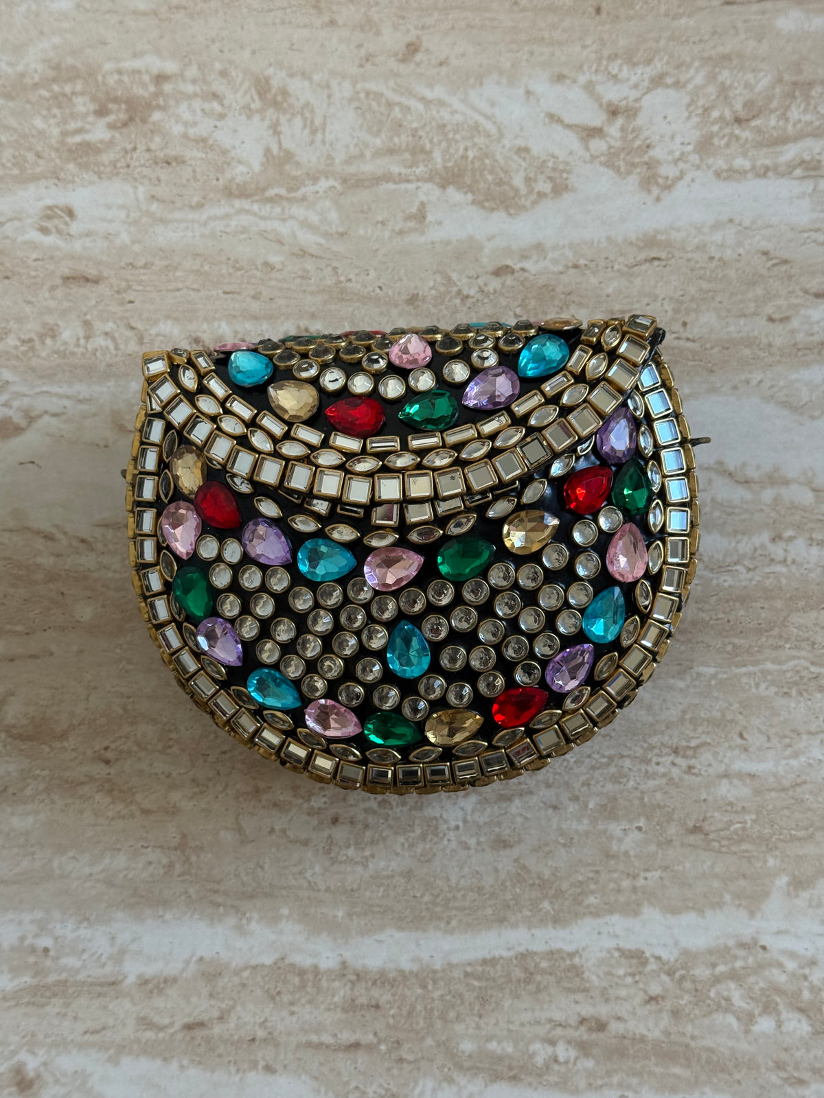 Satya Beaded Mini Clutch | Multi