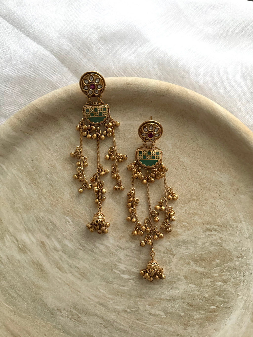Jia Earrings | Mint
