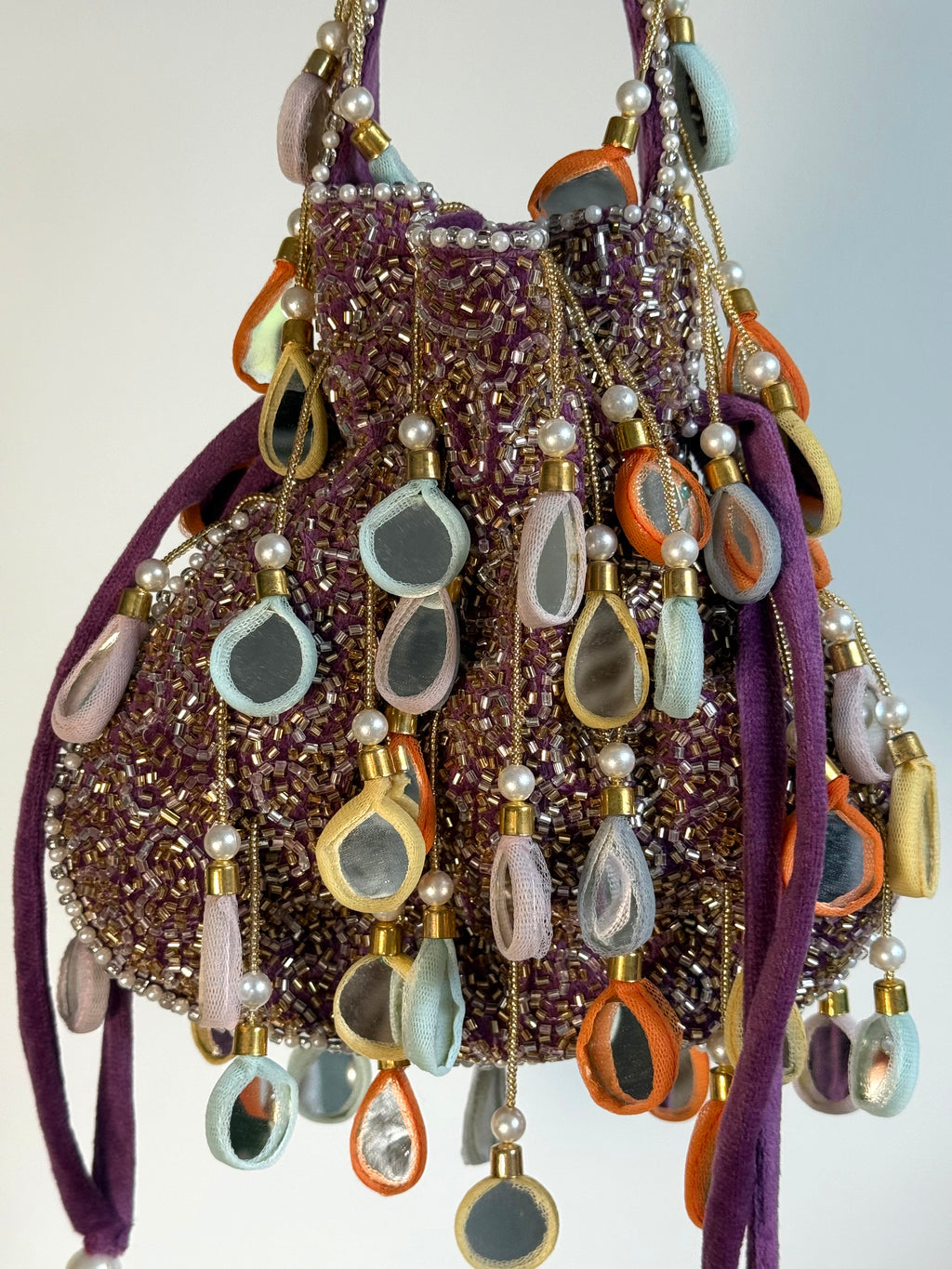 Amara Mirror Bag | Purple