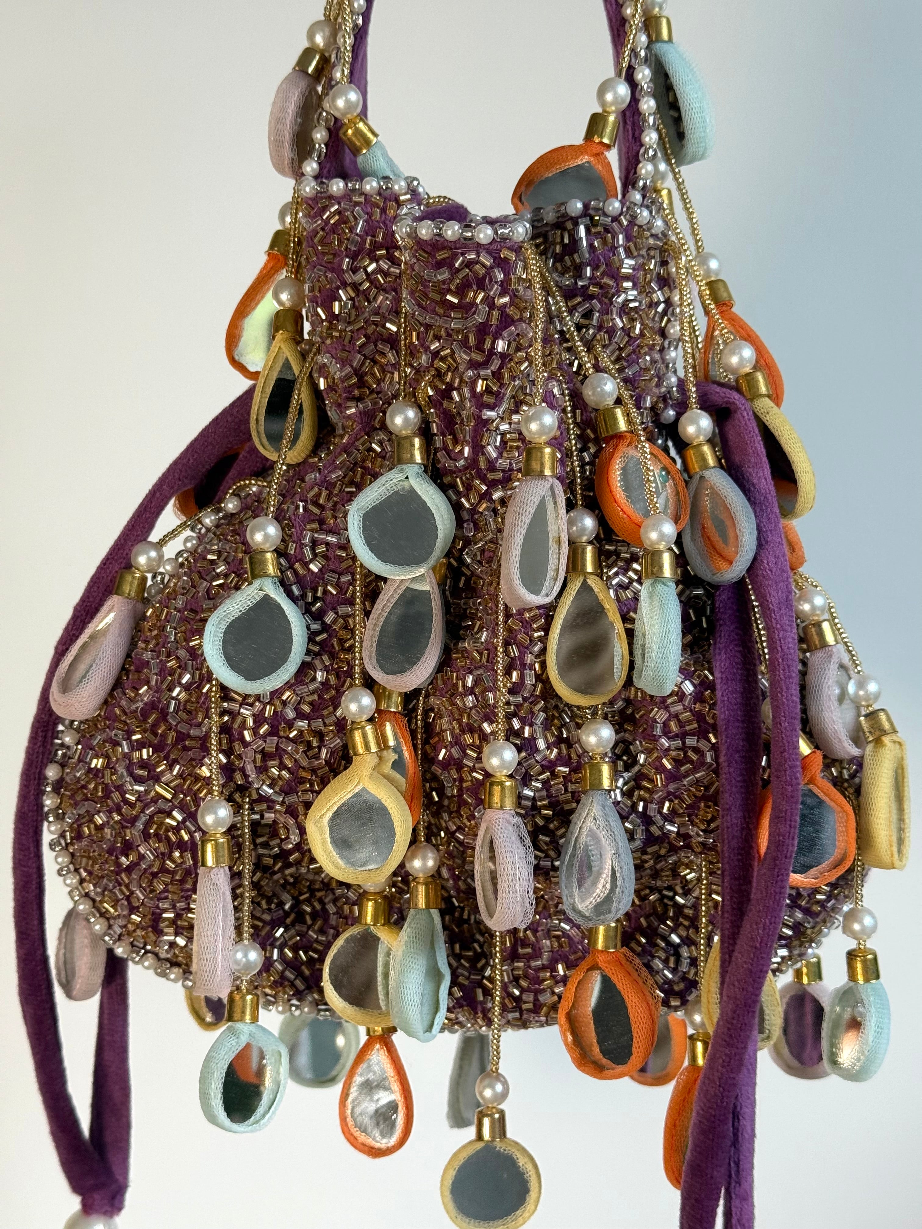 Amara Mirror Bag | Purple