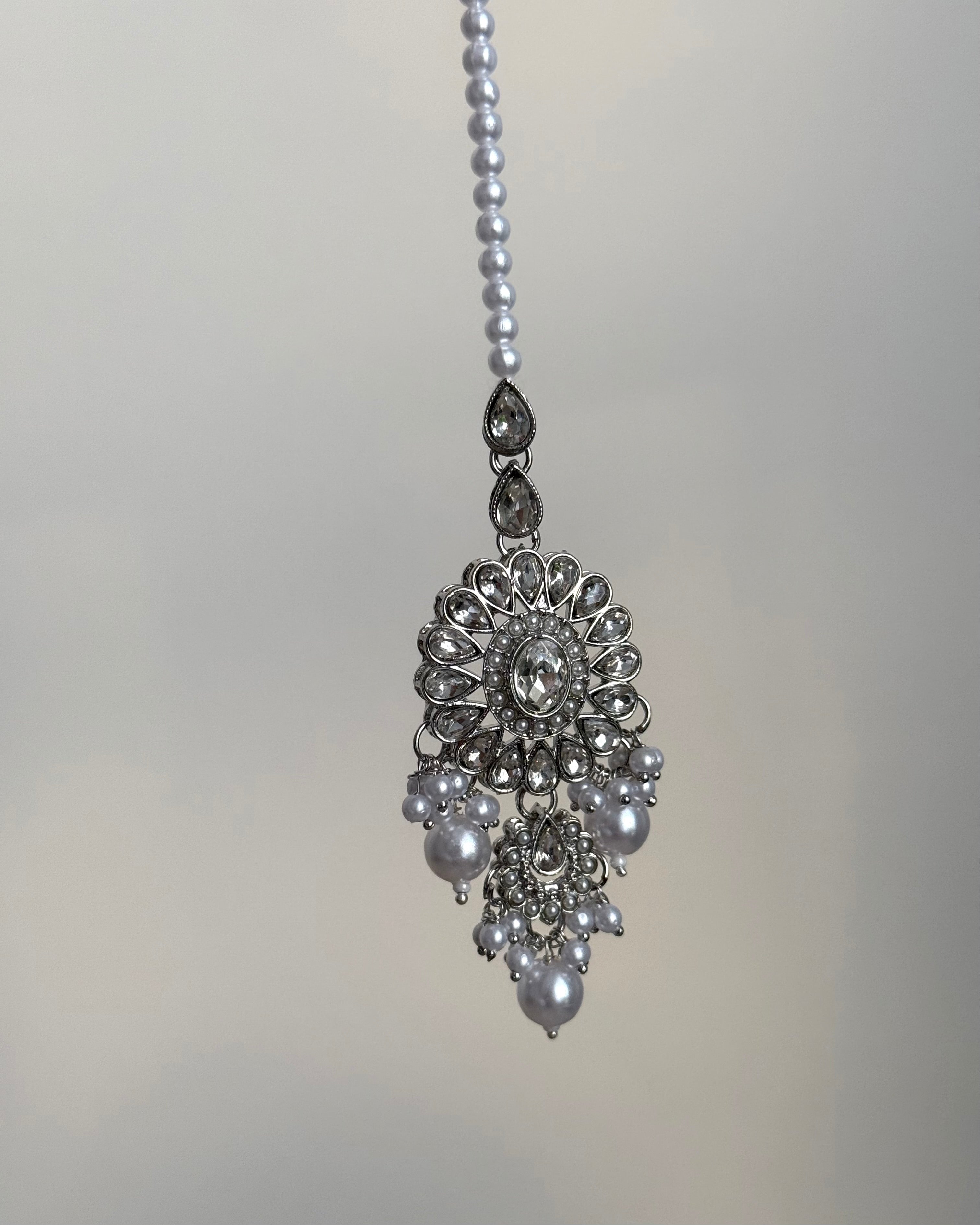 Aliyah Necklace Set Silver