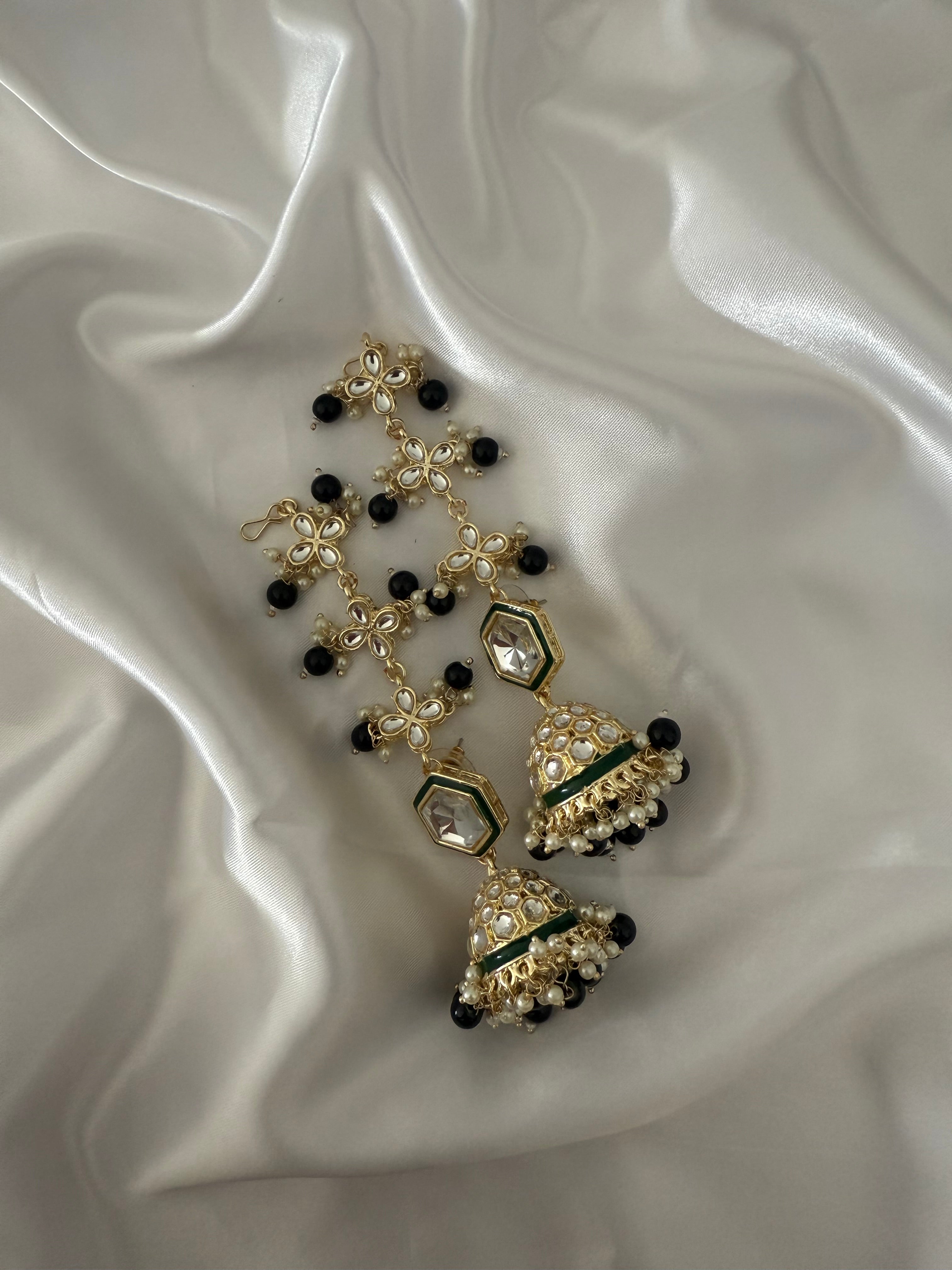 Jass Necklace Set Black