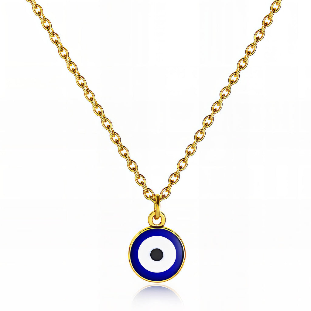 Kaia Evil Eye Necklace | Gold