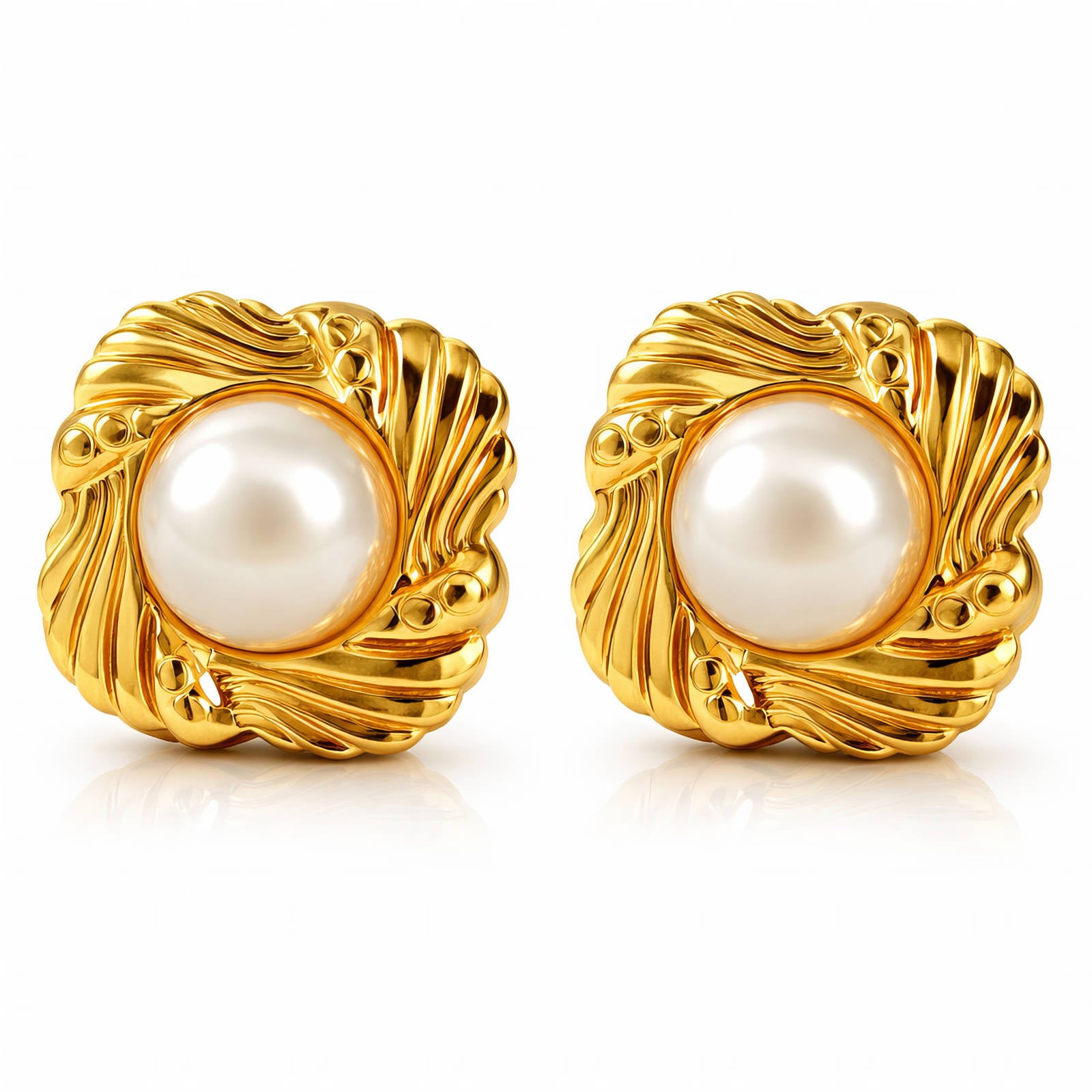 Lyra Earrings | Gold