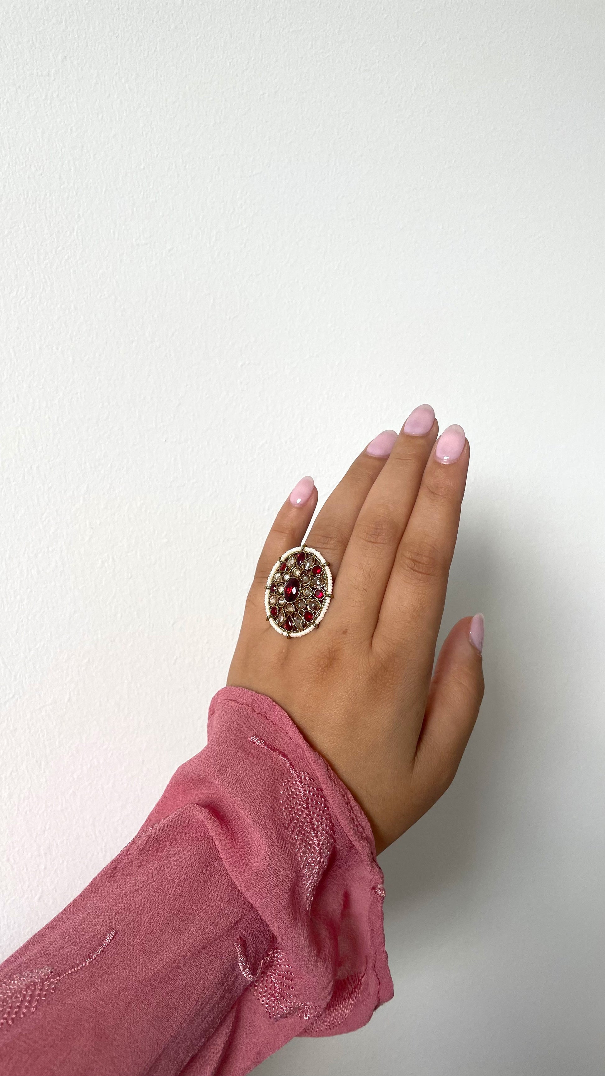 Ankita Ring Red