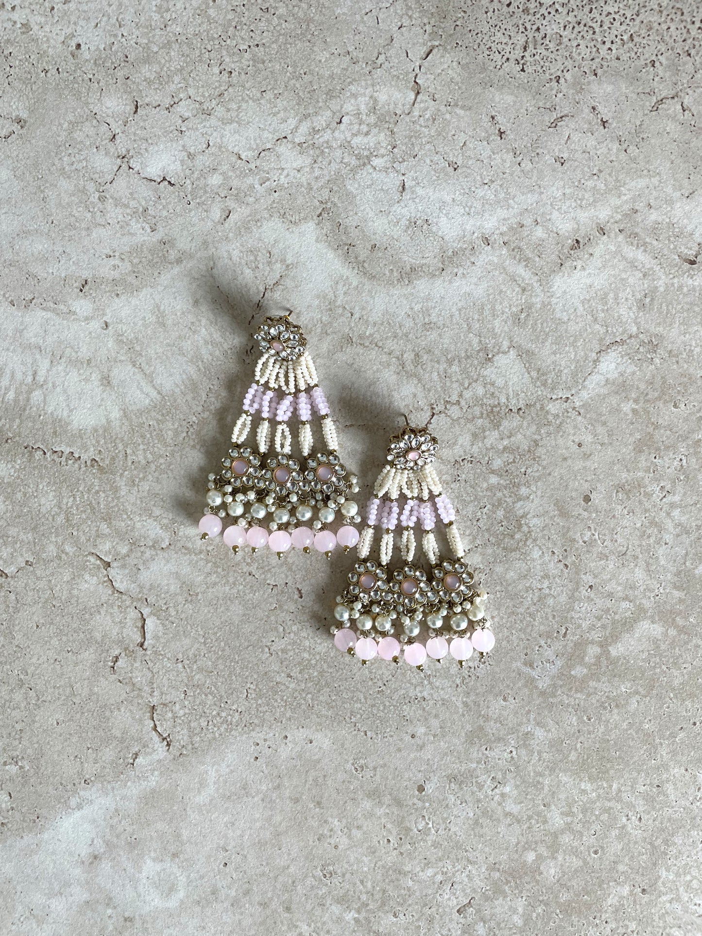 Harleen Earrings Light Pink