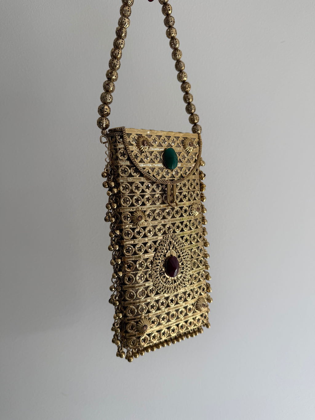 Kyra Mobile Bag | Gold