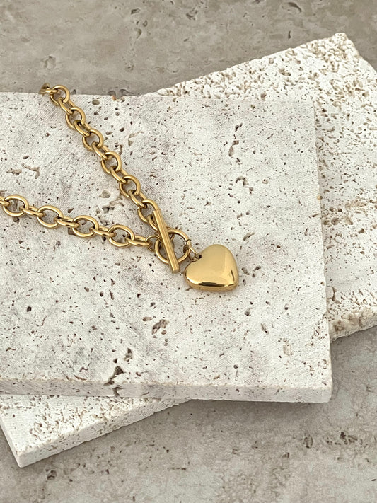 Amelia Heart Necklace