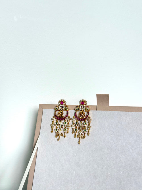 Aadhya Earrings | Gold
