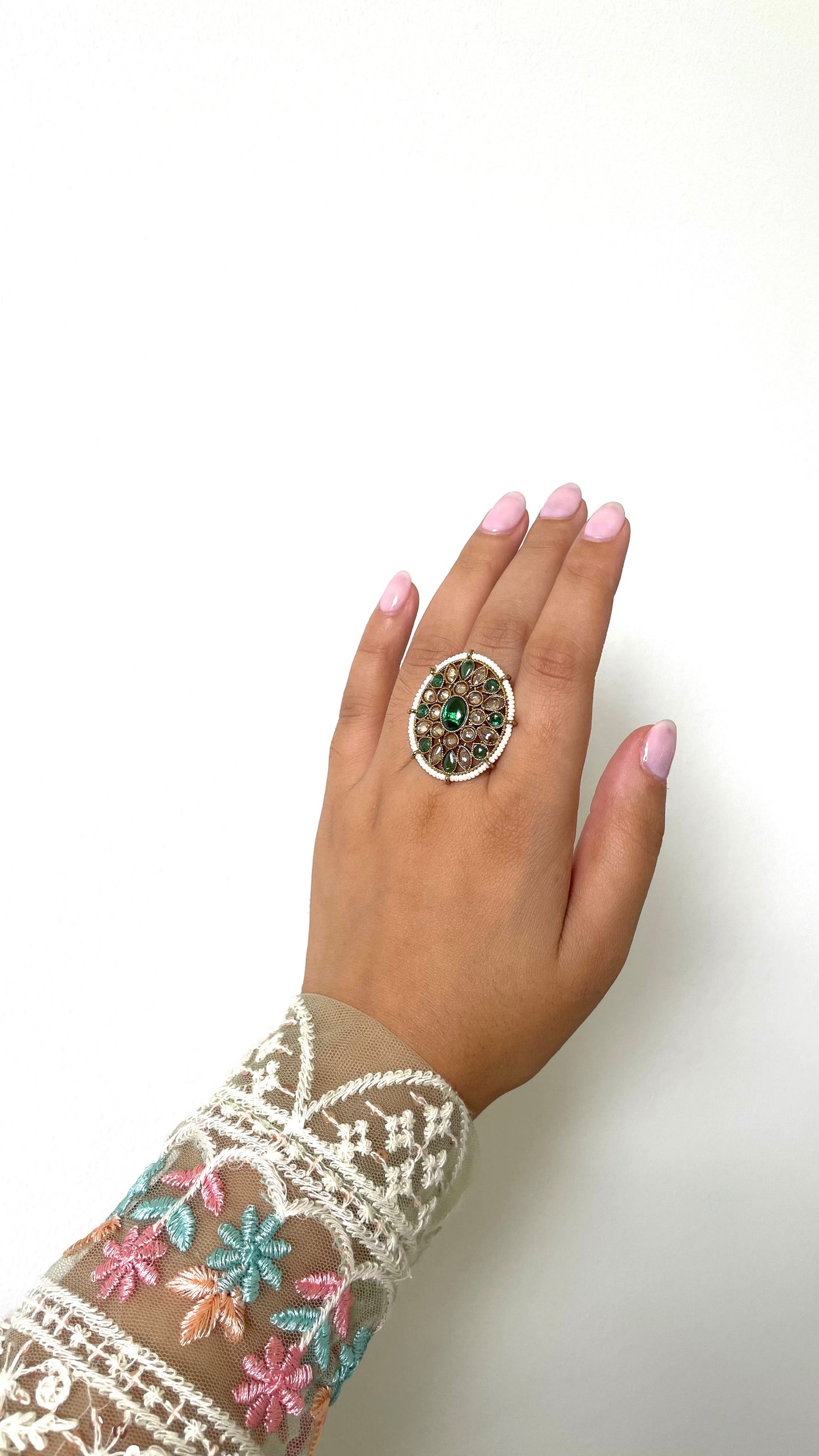 Ankita Ring Green