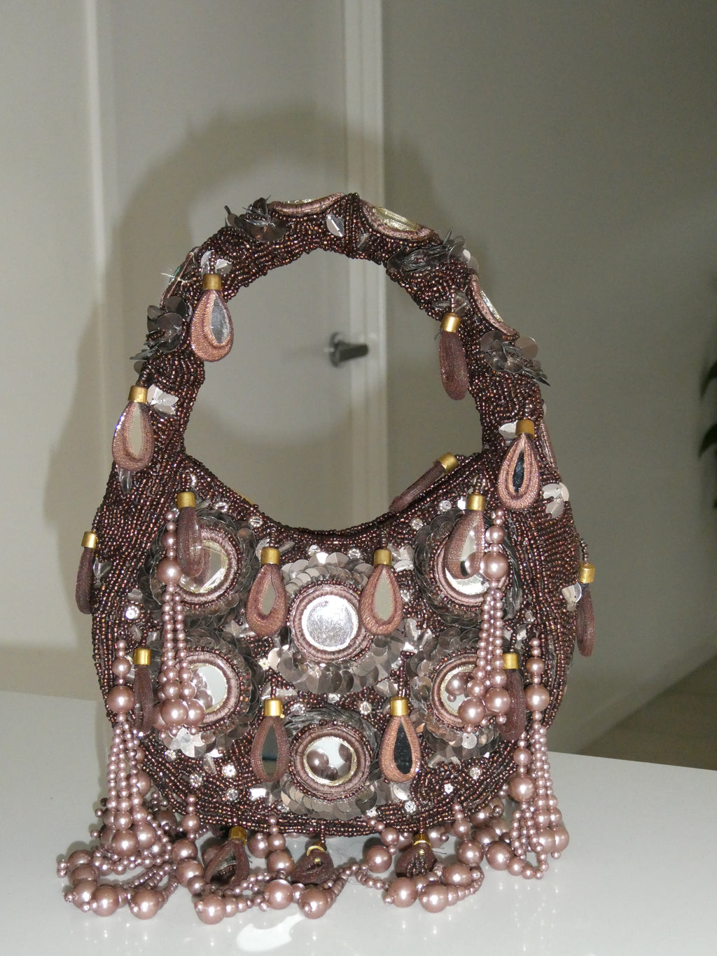 Zara Mirror Bag | Espresso