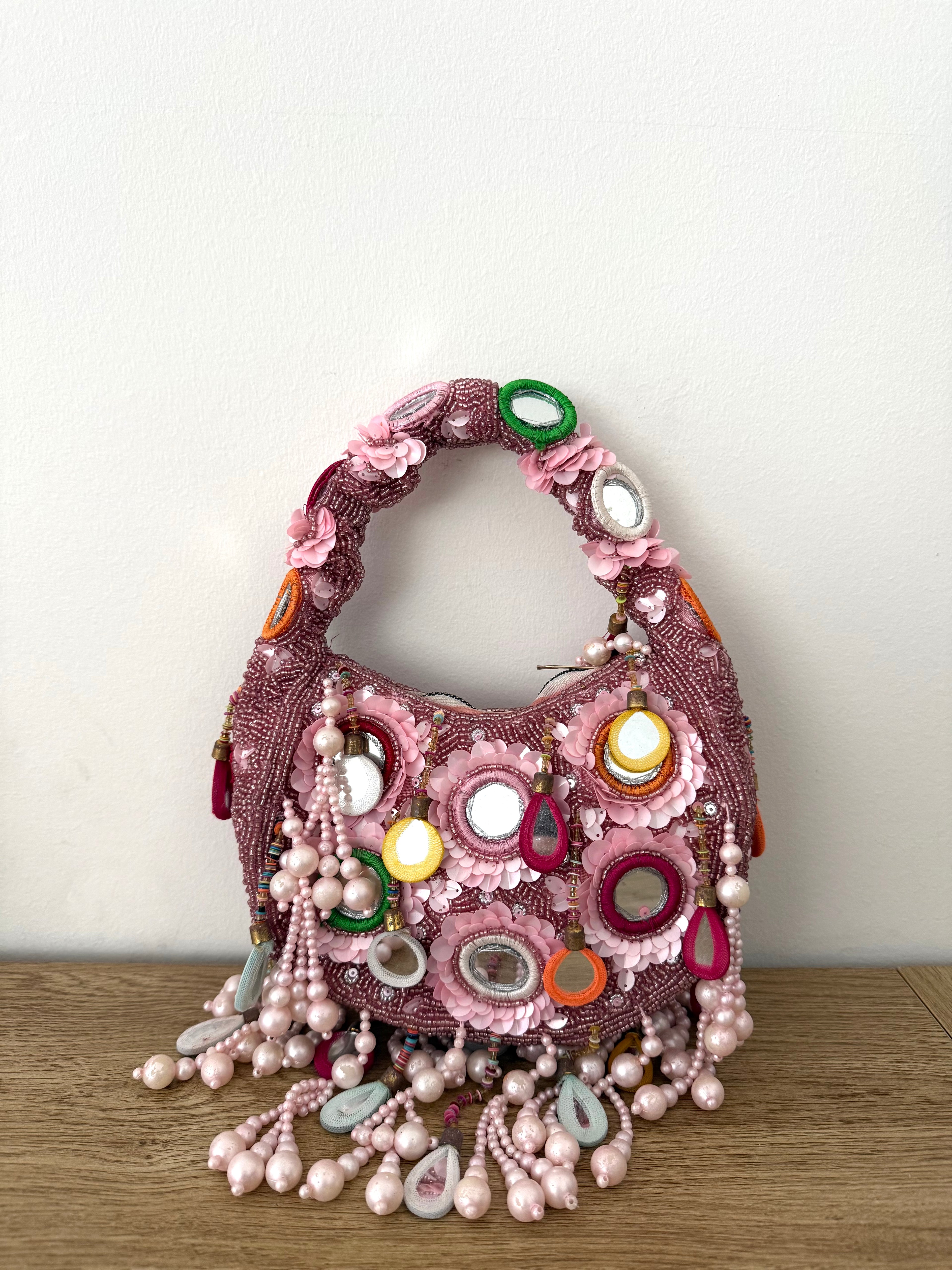 Zara Mirror Bag | Pink