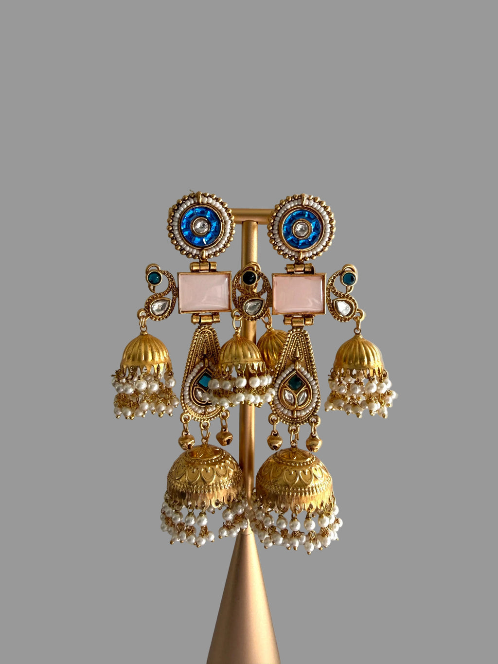 Kiasha Earrings | Baby Pink