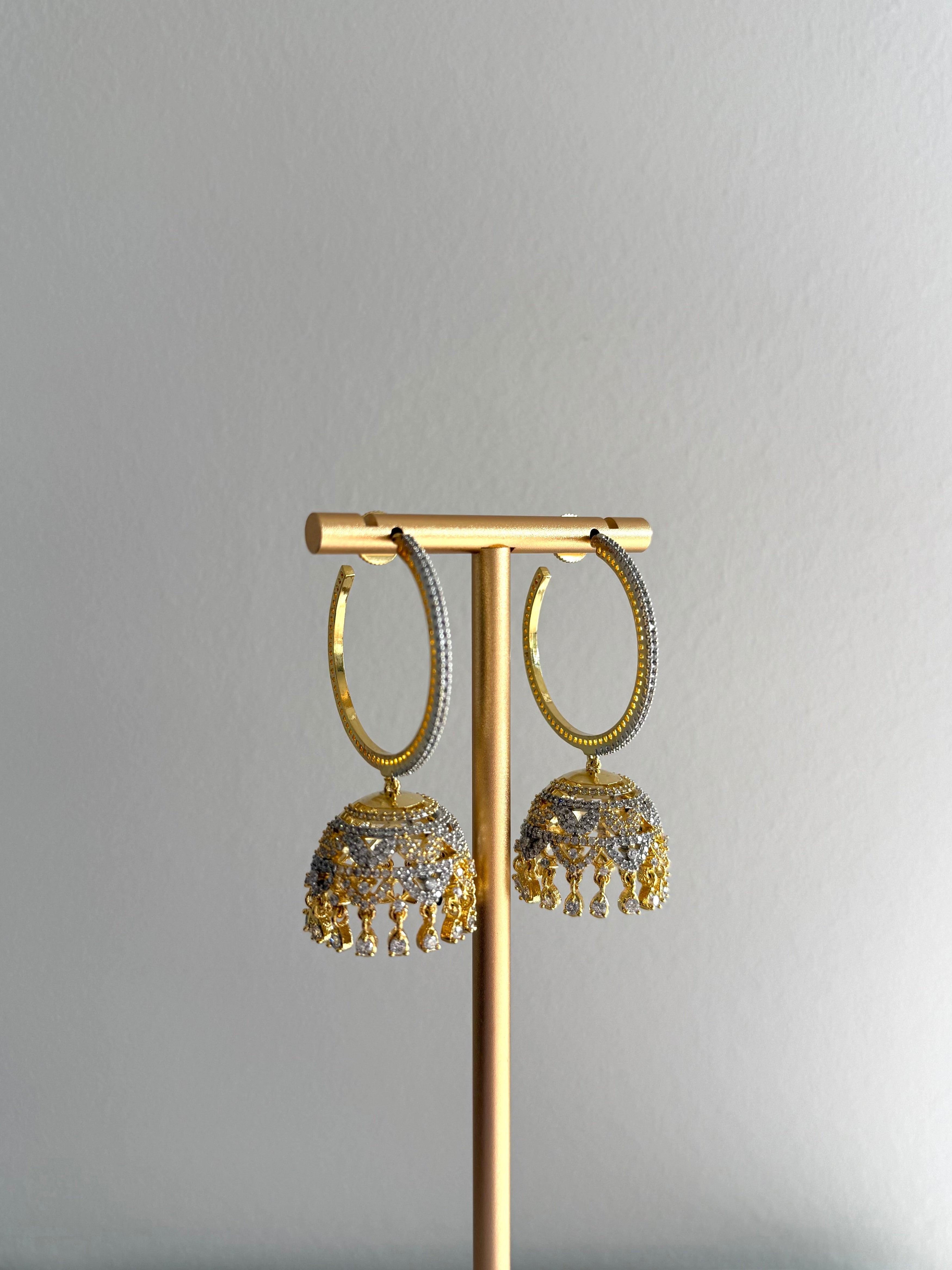 Mysha Jhumki | Gold
