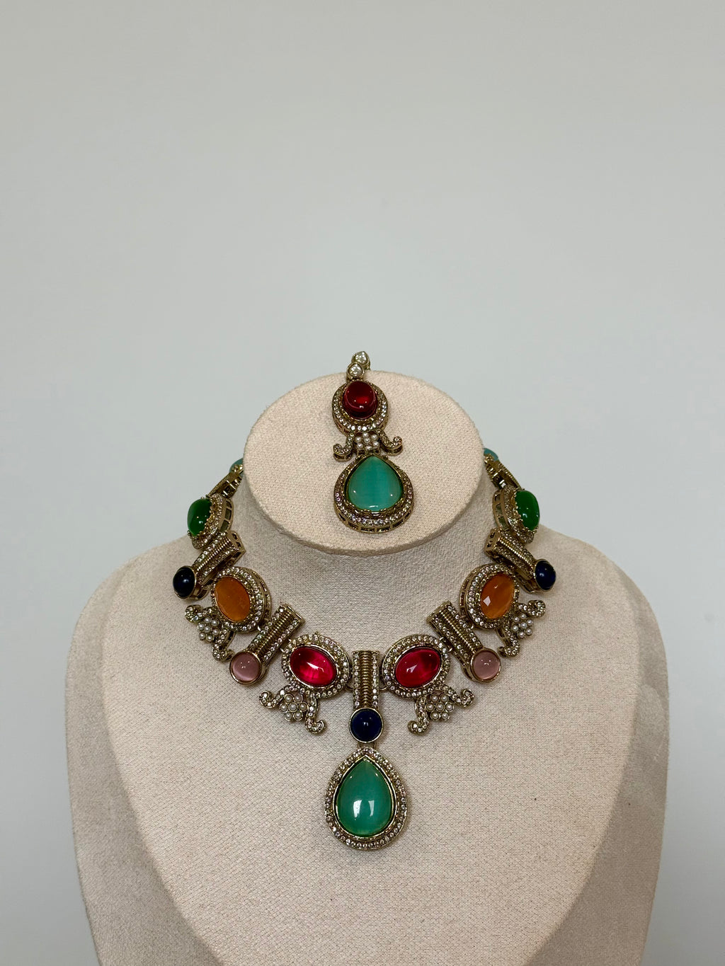 Shalini Necklace Set | Multi