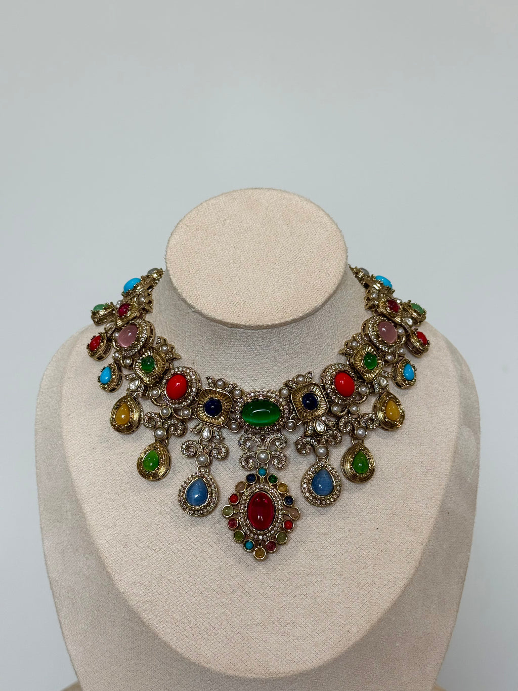 Ambika Necklace Set | Multi