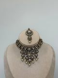 Kaajal Necklace Set | White