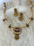 Paalavi Necklace Set | Gold