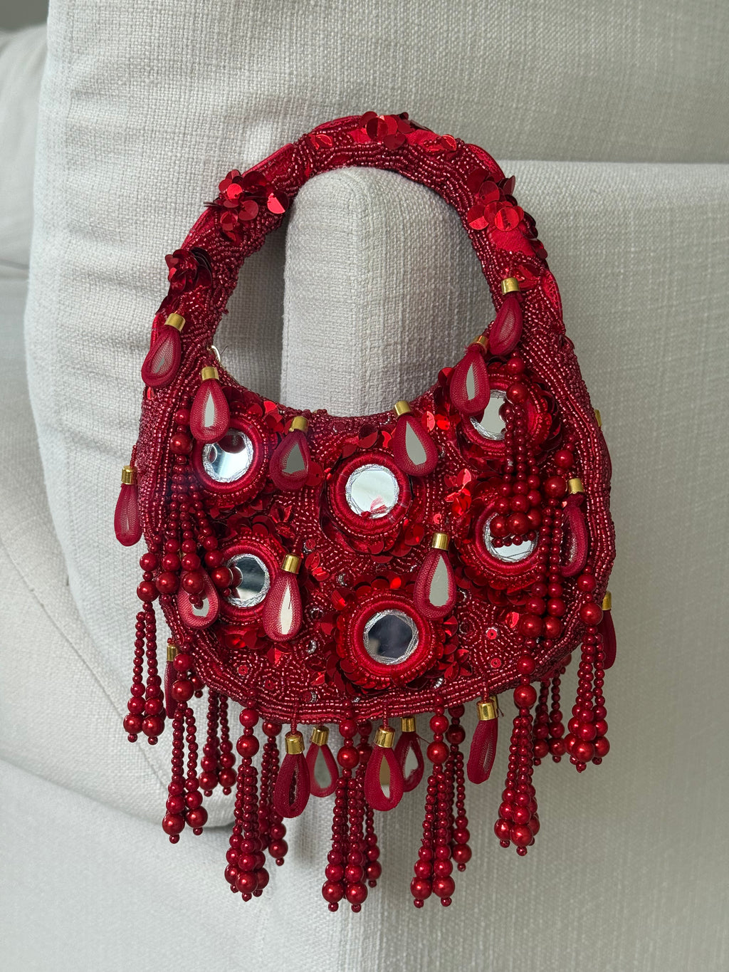 Zara Mirror Bag | Red (Limited Edition)