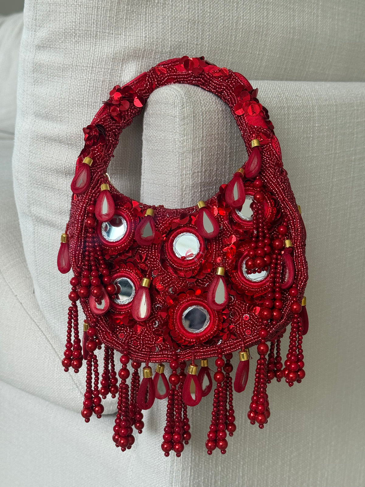 Zara Mirror Bag | Red (Limited Edition)