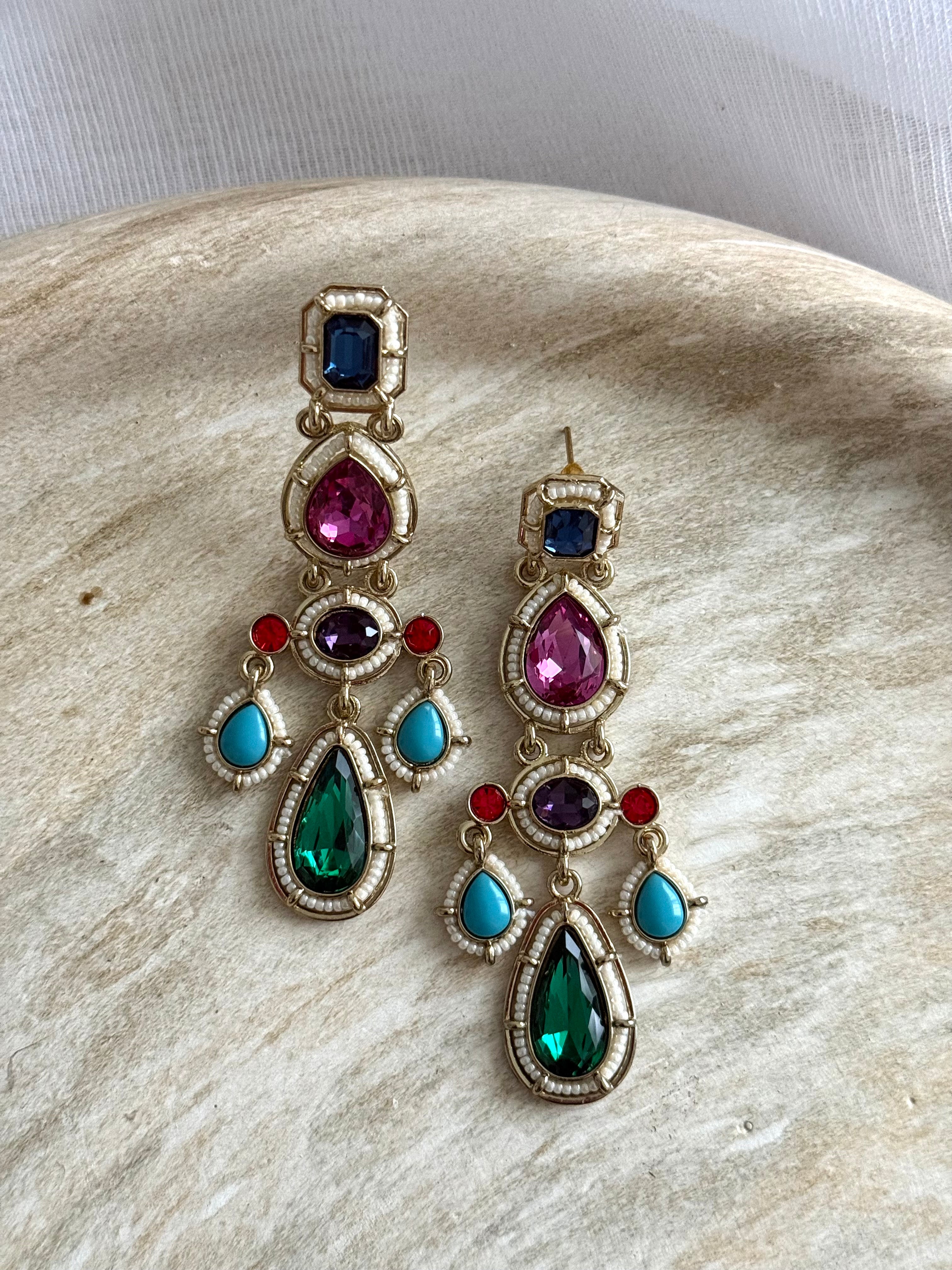 Mohini Earrings | Multi
