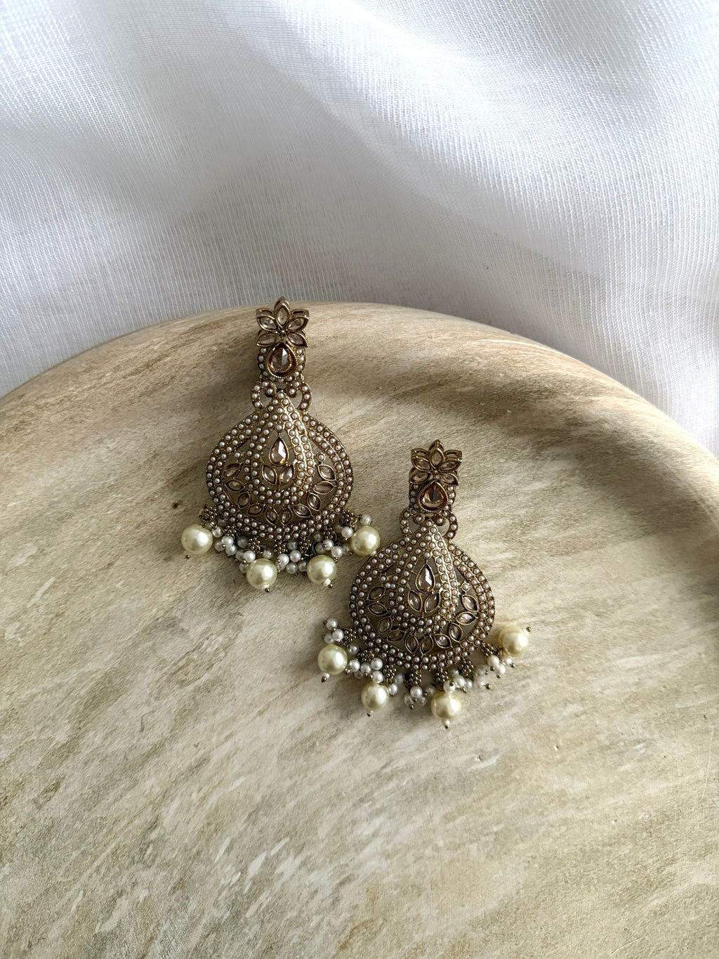 Nitara Earrings | Gold