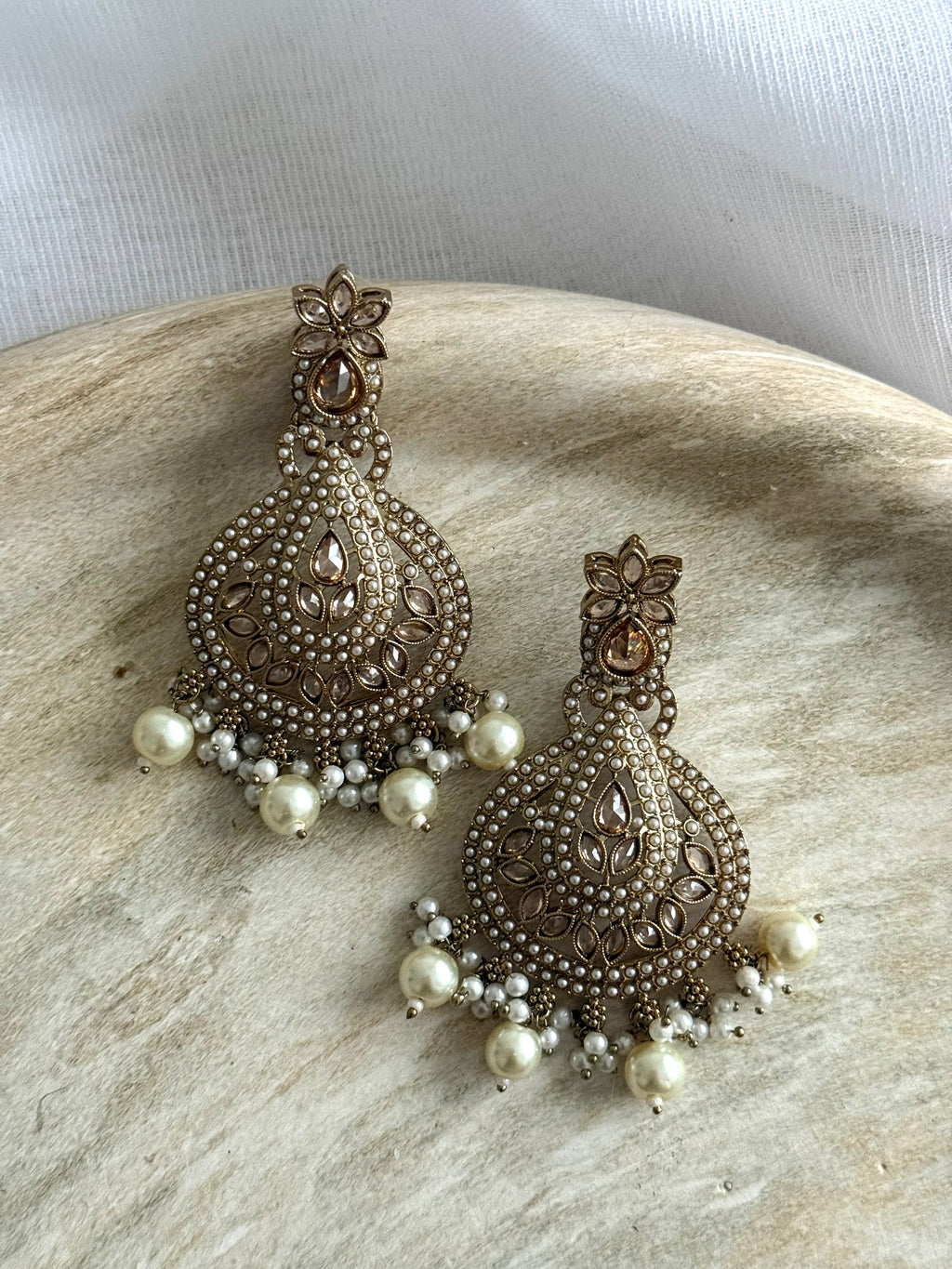 Nitara Earrings | Gold