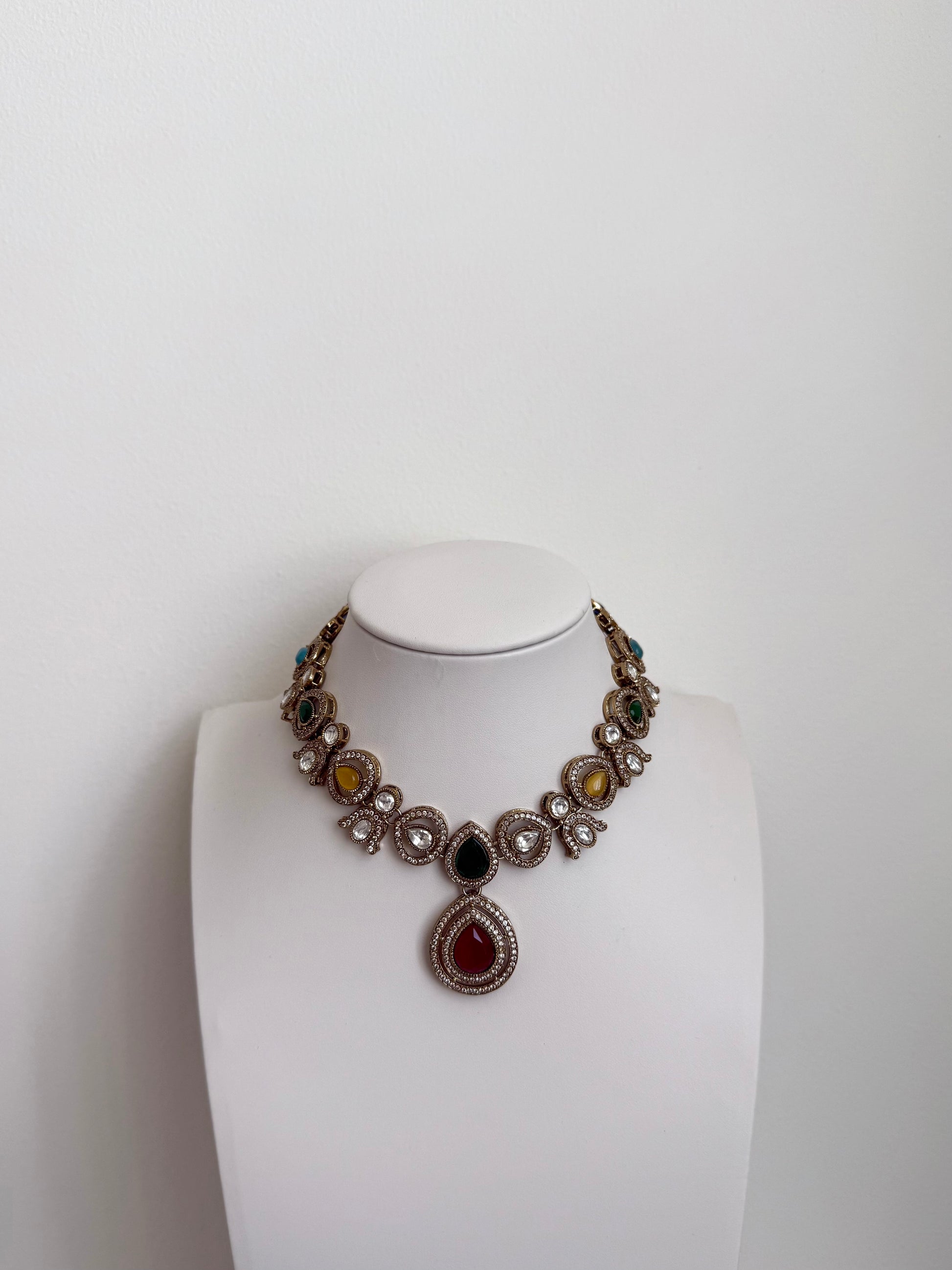 Amara Necklace Set Multi