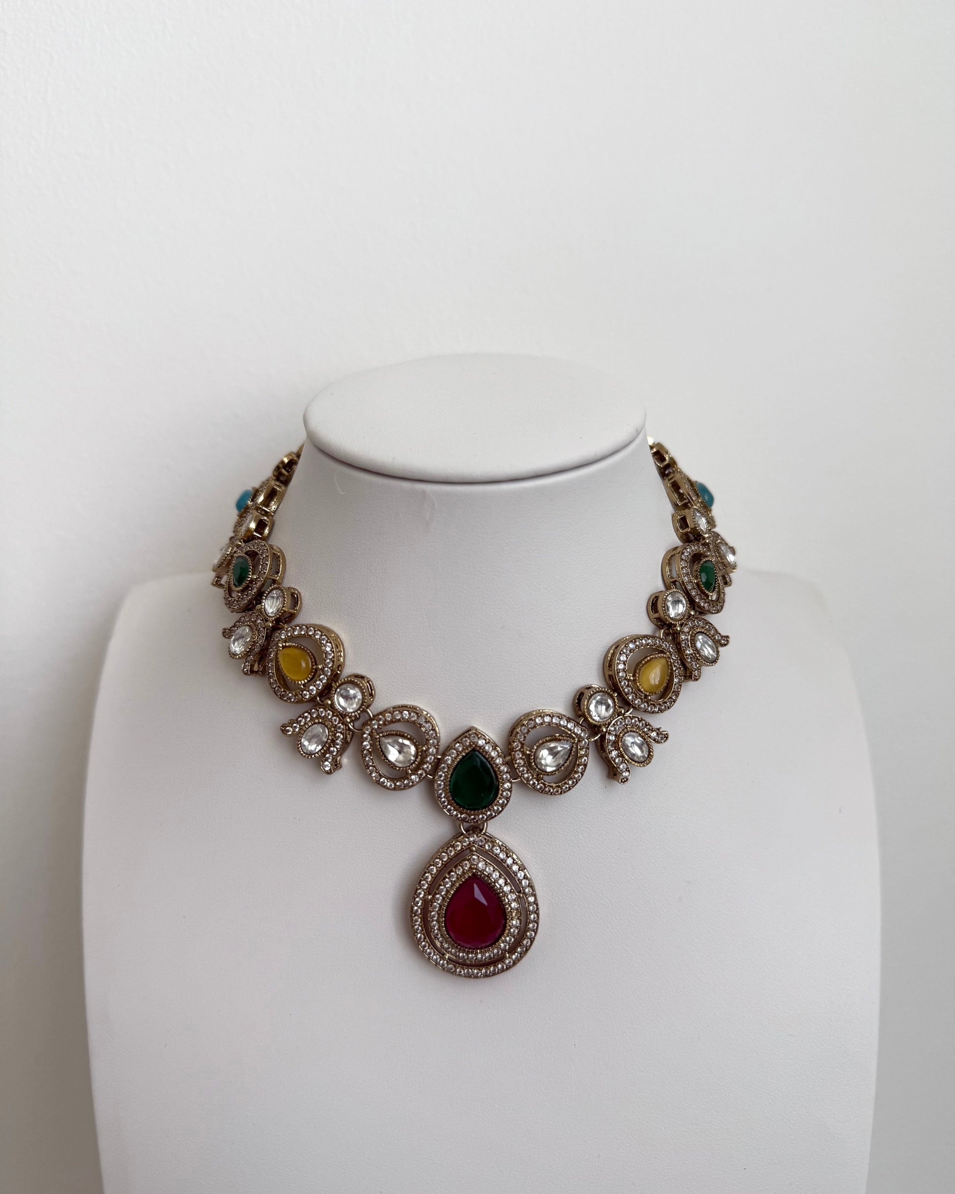 Amara Necklace Set Multi